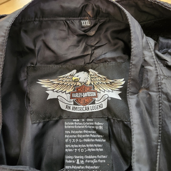 Harley-Davidson Black 2 In 1 Riding Jacket - Picture 7 of 8